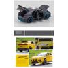 1/32 Lamborghini Bison Urus SUV Alloy Scale Car Model Diecast Metal Miniature Car Model Sound and Light Collection Children Toy Vehicles Gifts