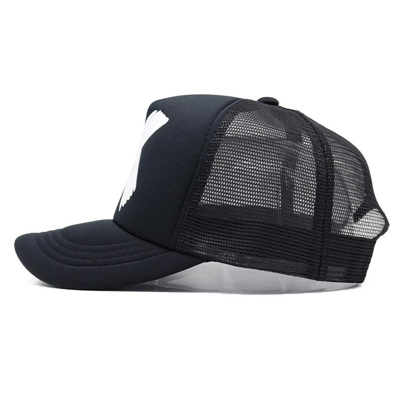 Summer X Letter Mesh Cap Couple Hip Hop With Mesh Baseball Cap Outdoor Mesh Breathable Cap