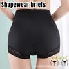 Braguitas moldeadoras con sexy detalle de encaje Pantalones adelgazantes para levantar los brazos y ceñir la cintura Cinturilla elástica moldeadora del cuerpo