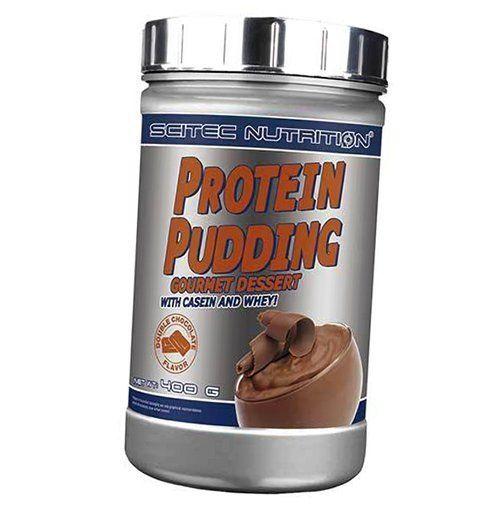 

Протеїнова суміш для приготування пудингу, Protein Pudding, Scitec Nutrition 400г (05087009) 400g Double chocolate
