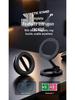 Foldable Magnetic Car Phone Holder - 360° Rotating Dashboard Mount