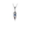 Stylish Hip Hop Diamond Pendant Necklace Featuring Hollow And Solid Options For All