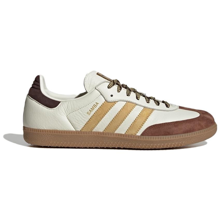 Adidas Originals Samba Og Comfortable Soft Versatile Durable Low-Top Sneakers Unisex Sneakers White KI8887