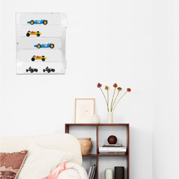 Clear Organizers Case for Toy Displays Dustproof Protective Cover Decorative Storage Box Ideal for Home Office Use