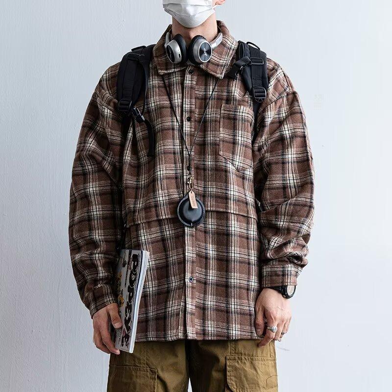 2024 Bokstaver Langermet Skjorte Japansk Hong Kong Stil Ins Løs Skjorte Gutter Sommer Trendy Allsidig Avslappet Kåpe