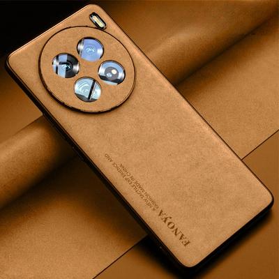 Funda de piel sintética de cordero para VIVO X200 Pro, marco suave, mate, a prueba de golpes, para VIVO X200 Pro Mini