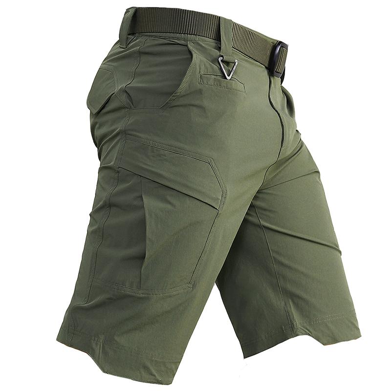 Men s Quick Dry Tactical Shorts Lightweight Stretch Outdoor Hiking Cargo Shorts with Multi Pockets XS
