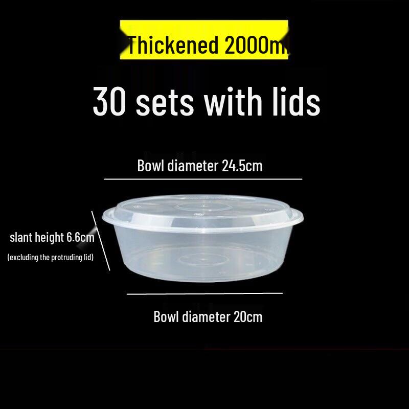 MOLUONA Disposable Food Container Set