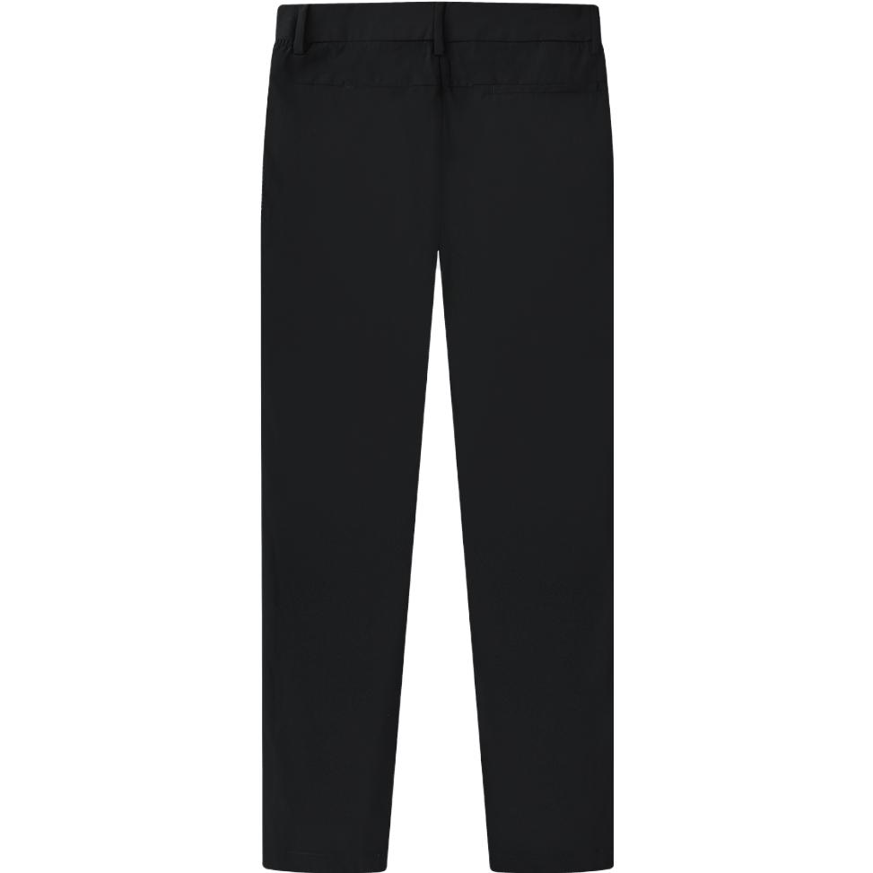 

FILA Solid Color Straight Leg Woven Casual Pants Men bottoms Black F11M322801F-BK M