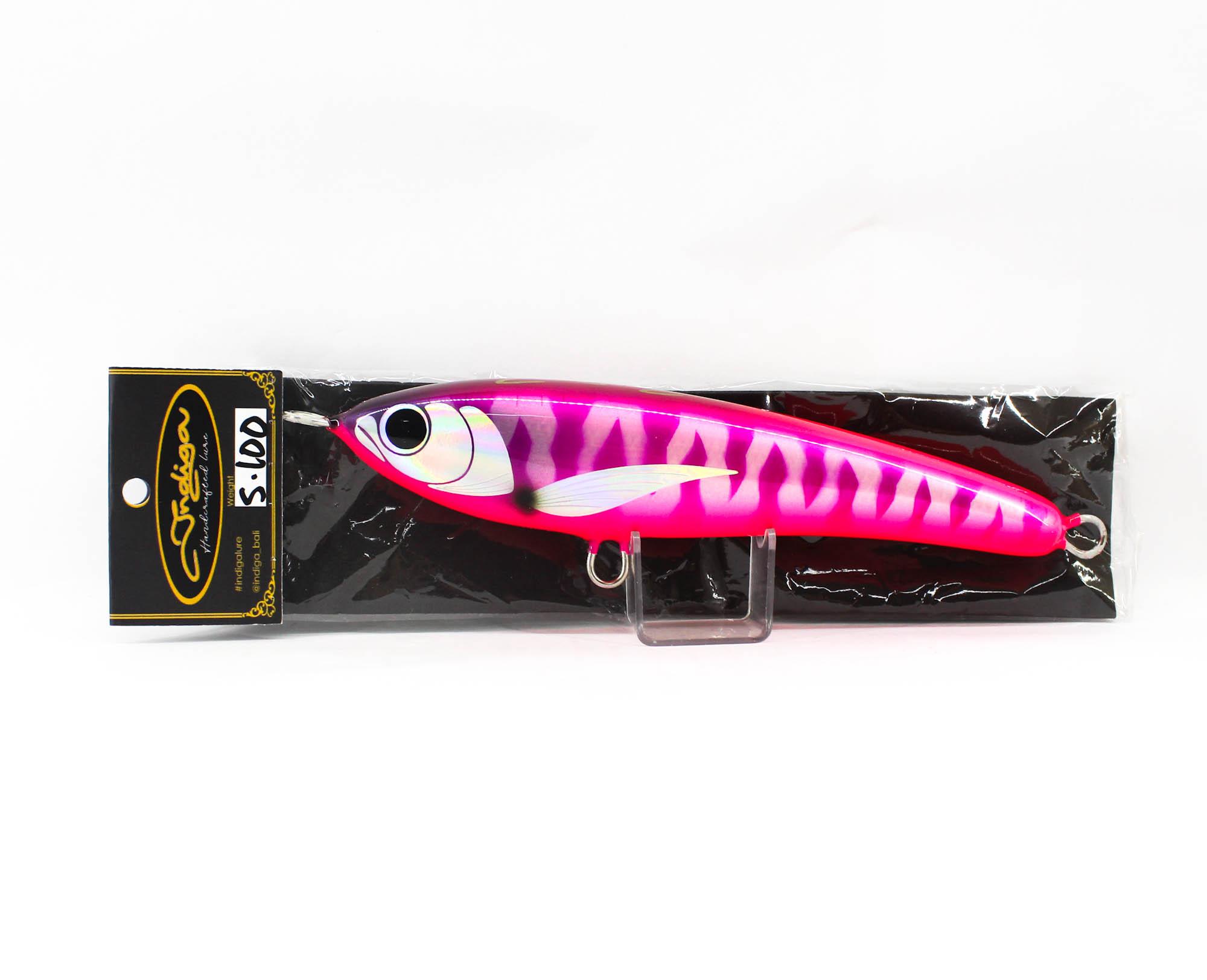 

Indiga Stick Bait Fast Sinking 100 grams Pink Tiger (2155)