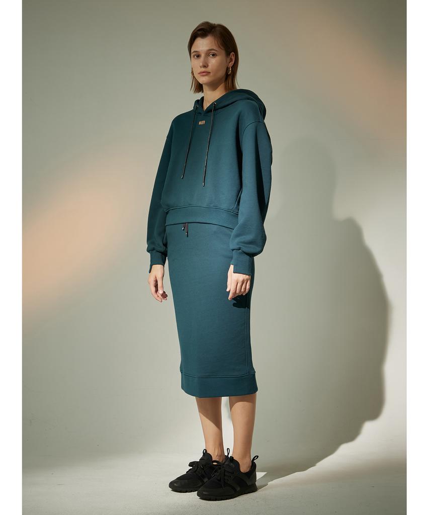 Leafy Hoodie - Green
