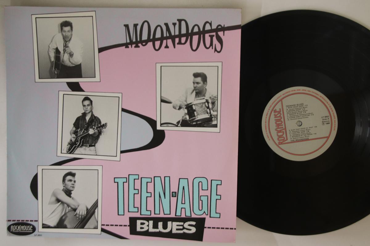

LP Record MOONDOGS - Teen-age Blues LP8802 ROCKHOUSE 1988 Netherland Rock Used