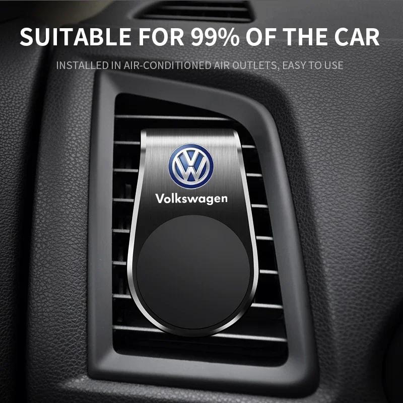 Magnetic Phone Holder in Car Phone Stand Clip Car Accessories For Volkswagen Polo Passat B5 B6 B7 T5 Golf 4 5 6 Tiguan Jetta Gol
