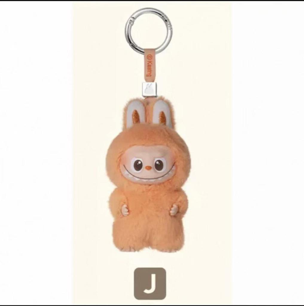 Cute Labubu New 4th Gen Mini Vinyl - Face Plush Blind Box: Ideal Backpack Accessory, Keychain & Christmas Gift, Also a Fun Children's Hand Puppet Toy