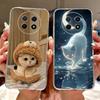 Cute Painting Phone Case For Huawei Nova Y91 Y90 Soft Silicone TPU Back Cover For Huawei NovaY90 NovaY91 Cases Bumpers