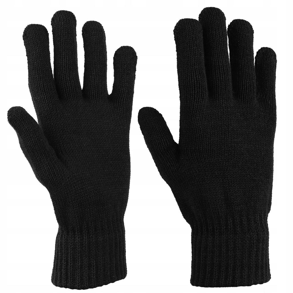 Men's Winter Gloves Classic Black Warm Thick MORAJ Men's