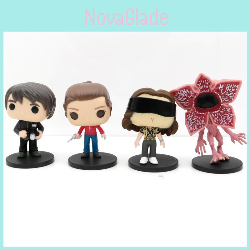 Stranger Things 8 Stück Handgefertigtes Puppen-Set Halloween Dekoration Ornamente
