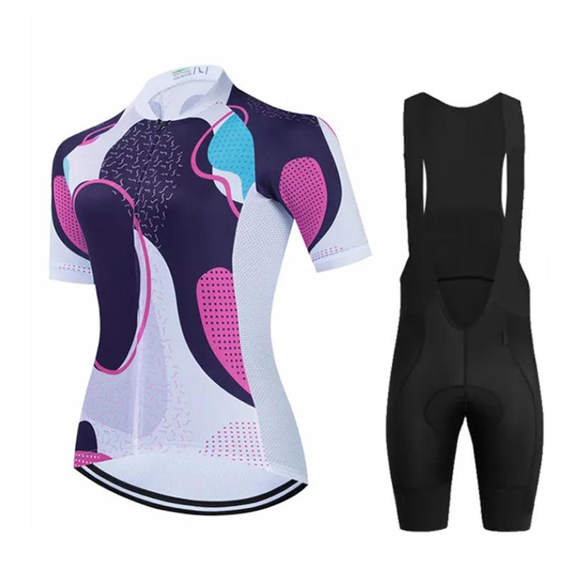2026 Summer Breathable Cycling Suit, Spring Outdoor Sports  , Bicycle Women's Short-sleeved Overalls Suit, Simple, Breathable and Comfortable