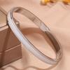 Hot-selling titanium steel bracelet, girls' high-end sense of fashion, popular light luxury in Europe and the United States, Gypsy star love diamond 