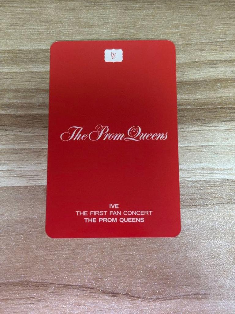 [USED] IVE THE PROM QUEENS Korean Photocard Wonyoung