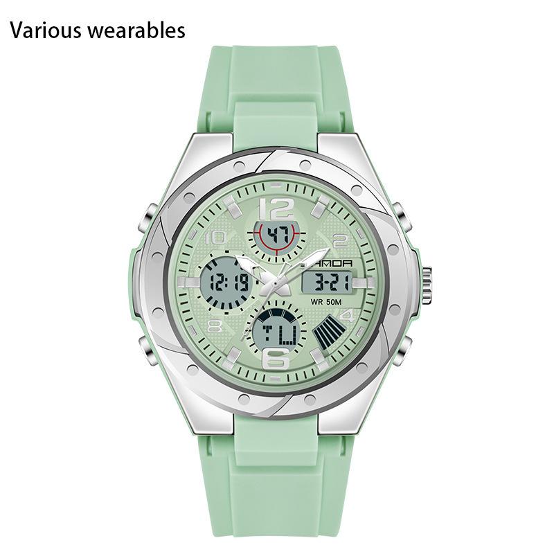 New Watch Student Sports Watch Korean Version Simple Temperament Waterproof Electronic Watch Trend Ins Wind