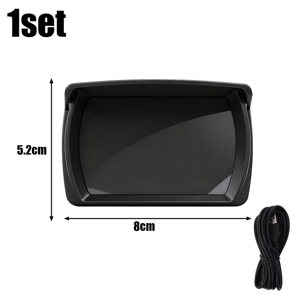 Head-up Display Driving Safety Assistant for (HUD) Vehicles GPS Speedometer Car Digital Head Up Display Shows Real Time Speed