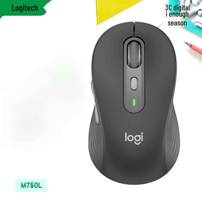 Logitech M750L Wireless Silent Mouse for Large Hands