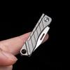 Titanium Alloy TC4 Mini Folding Knife EDC Portable Keychain Pendant Knife Express Unpacking Pocket Knife Gift EDC Tool