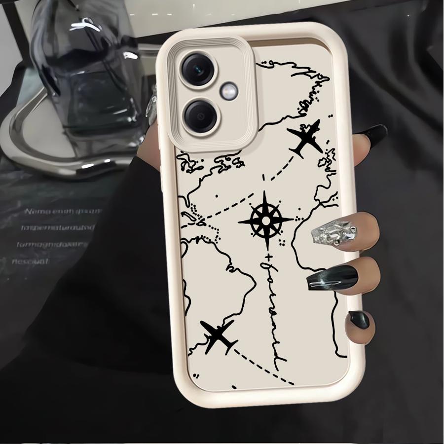 Handyhülle für Xiaomi Redmi Note 14 Pro Plus 12S 11S 9s 11 10S 12 Note 13 10 Flugroute