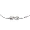 Emporio Armani LOVE infinite symbol infinite love Mobius 925 silver bracelet women's silver EG3598040 F basic packaging