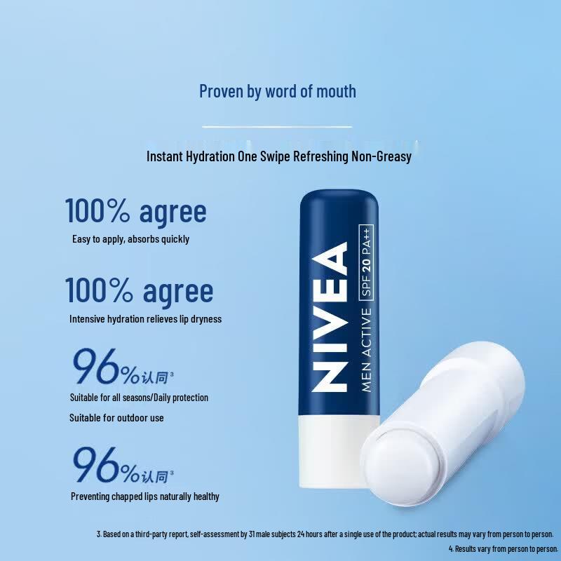 Бальзам для губ NIVEA Men Звездный Фрукт Любовь SPF20