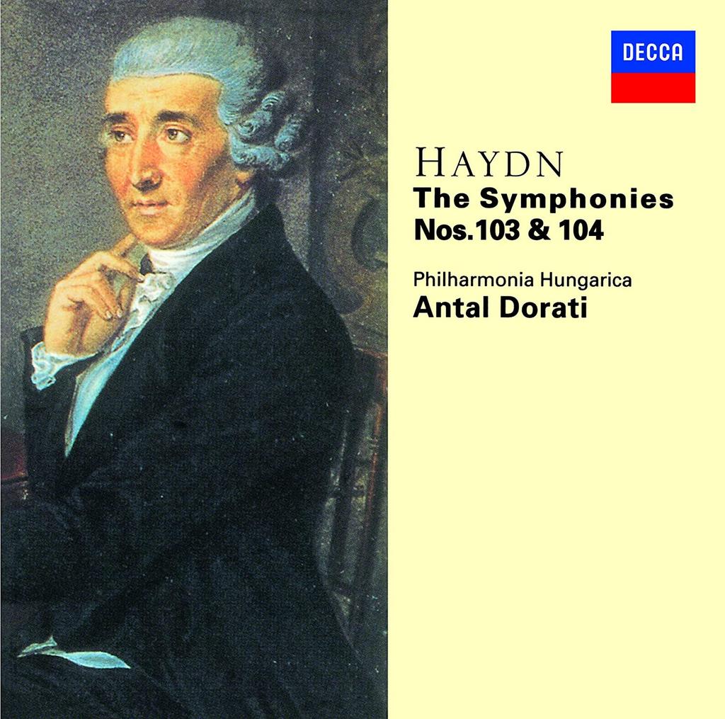 CD PHILHARMONIA HUNGARICA - Haydn: Symphony No. 103 Drum Strike Japan ObiClassical Used