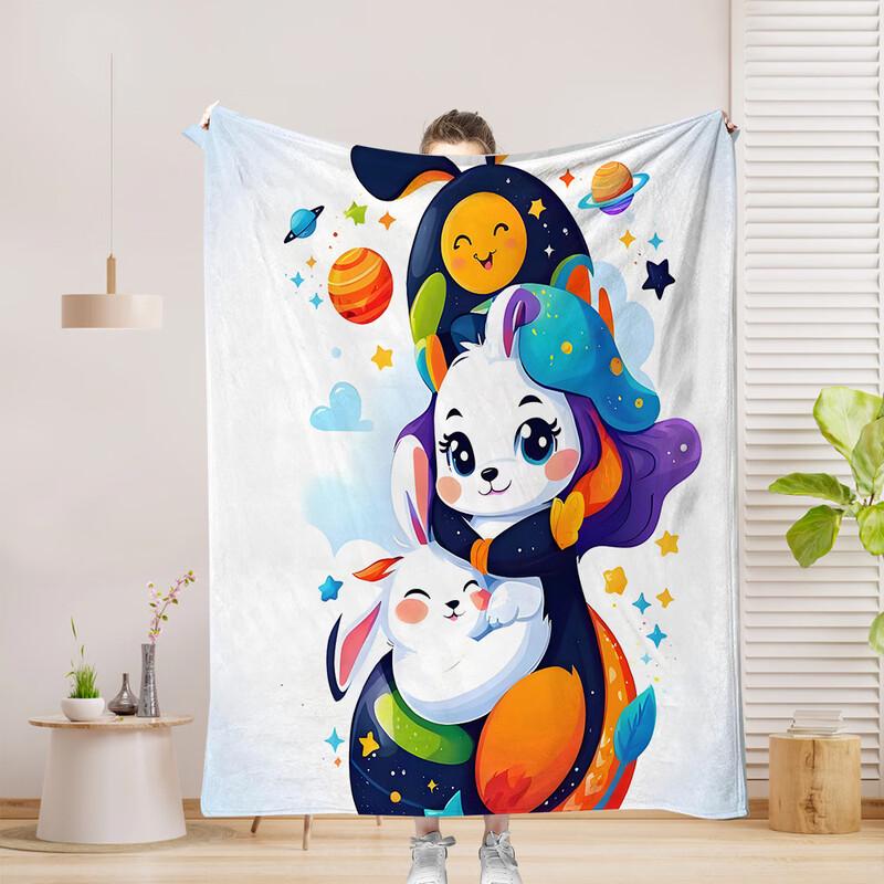 Basketball Design Office Nap Blanket