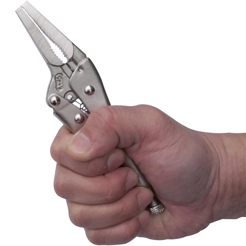 9.5 Inch Long Nose Locking Pliers Toughbuilt Multitool Labor-saving Pliers Welding Clamp Suitable for Car Maintenance Hand Tools