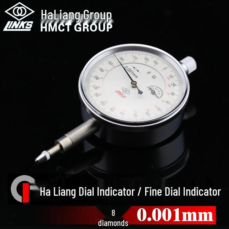 Hualang Precision Dial Indicator 0-50mm 0.01mm Accuracy