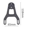 For 5D or Twitter Integrated Handlebar Carbon Bicycle Computer Speedmeter Holder Mount Alloy Extension Bracket For Garmin Gopro