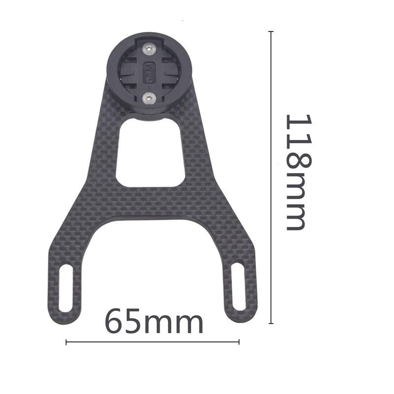 For 5D or Twitter Integrated Handlebar Carbon Bicycle Computer Speedmeter Holder Mount Alloy Extension Bracket For Garmin Gopro