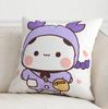 Office Living Room Home Pillowcase Kawaii Cartoon Bear Pattern Pillowcase Car Ornaments