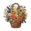 Kit de Materiales de Acolchado Patchwork Floral para Costura y Proyectos DIY
