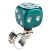 Arenbel Assist Handle, Car Steering Part, Dice Shape, Resin, Interior Part, Green and White
