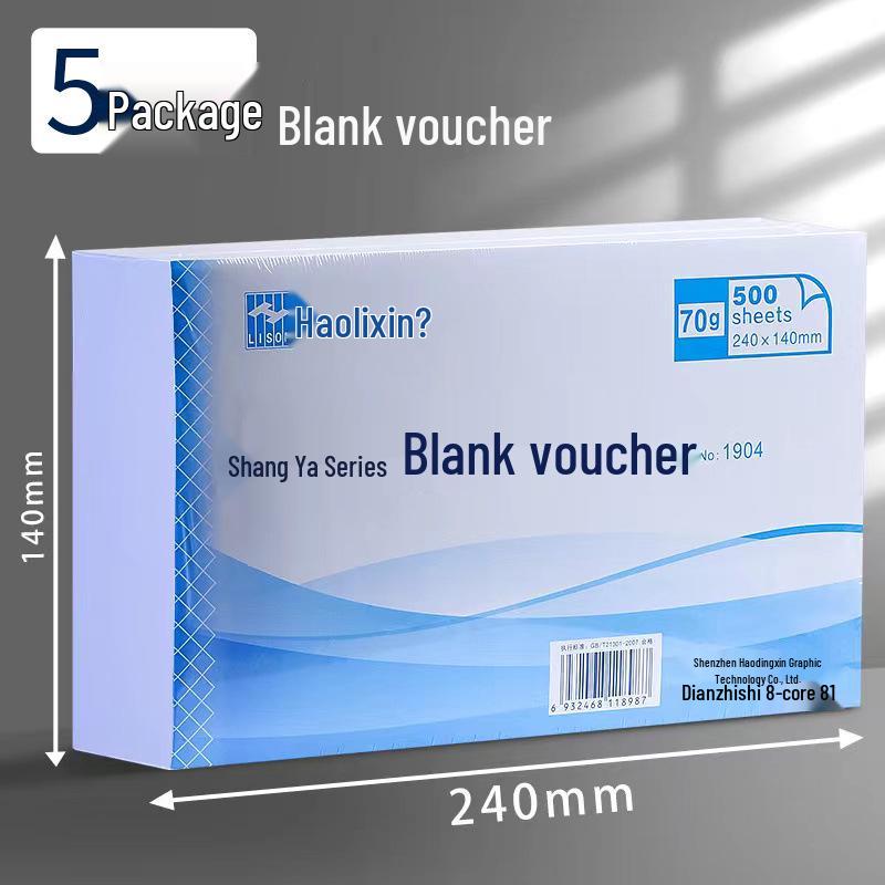 Haolixin Thickened Accounting Voucher Paper