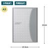 Laconic Planner 2025 March Start A5 Monthly Flap Pocket Gray LMLM08-240GY