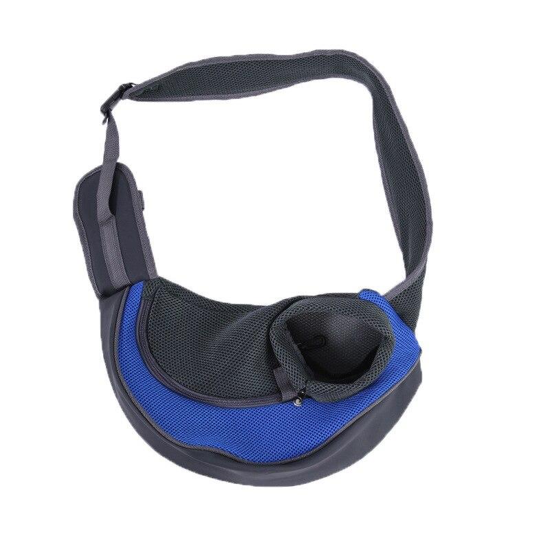 Husdjur Valp Bärare Bör Väska Utomhus Sling Bag Bärare För Liten Hund Katt Resa Andningsbar Justerbar rem Ryggsäck