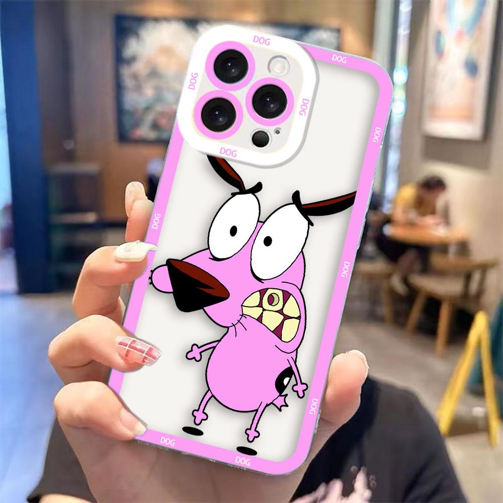 Courage Cowardly Dog Cover Phone Case For Redmi K40 K60 15C 14C 13C 13 12 12C 10 10C 10X 10A 9 9C 9T 9A 8 7 A1 A2 A3 A5 Case