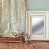 BBTO 9 Pieces Adhesive Craft Mirrors 6 x 9 Inches, 6 x 6 Inches Acrylic Mirror Tiles Small Rectangular Stick on Flexible Self Adhesive Non Glass
