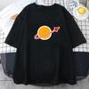 Weltraum Lego T-Shirt Grafikdruck Weiches T-Shirt Kurzarm Ästhetisches T-Shirt Unisex T-Shirts Bequeme Damen Oberteile