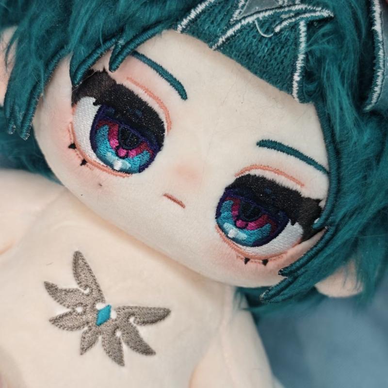 Peluche 20Cm Gioco Genshin Impact Lohen Peluche Vestito Bambola di Cotone Giocattoli Per Bambini Peluche Decorazione Cosplay Regalo di Compleanno Per Amico