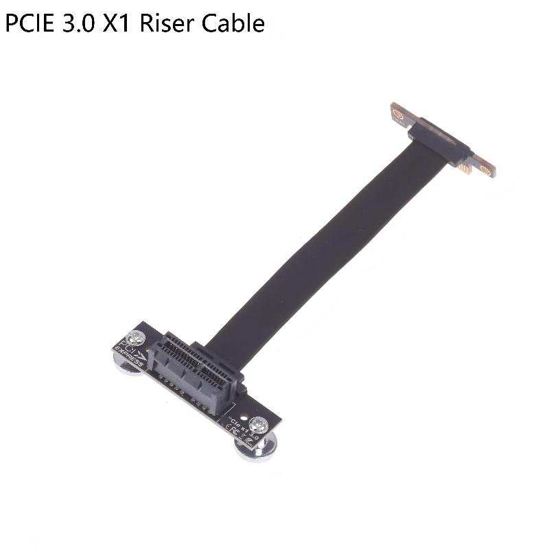 

Pcie 3.0/4.0 X1 Riser Cable 90 Degree Right Angle Pcie Extension Cable Adapter Pcie Express Riser Card Ribbon Extender A1