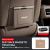Car Trash Bag for GMC YUKON TERRAIN ENVOY SIERRA  ACADIA Seat Back Car Garbage Bin Leather Magnet Closure Design Waterproof