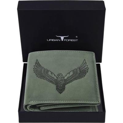 Billetera RFID de Cuero Genuino para Hombre Casual, Formal, Moderna - Tamaño Regular  (6 ranuras para tarjetas)